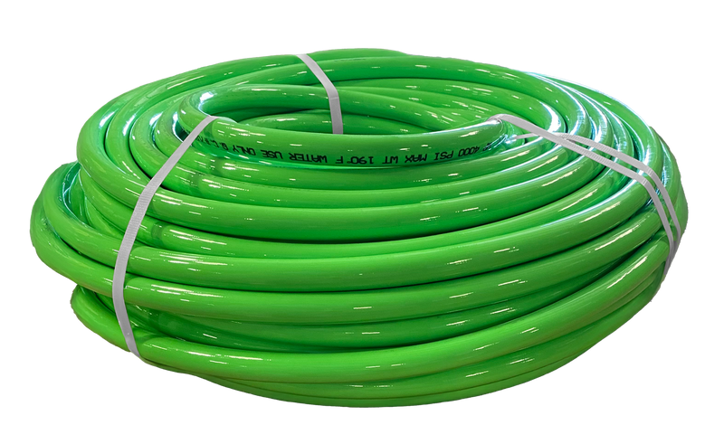 Load image into Gallery viewer, 3/8&quot; Green  Piranha Lateral Jetter Hose, 4000 PSI LL6
