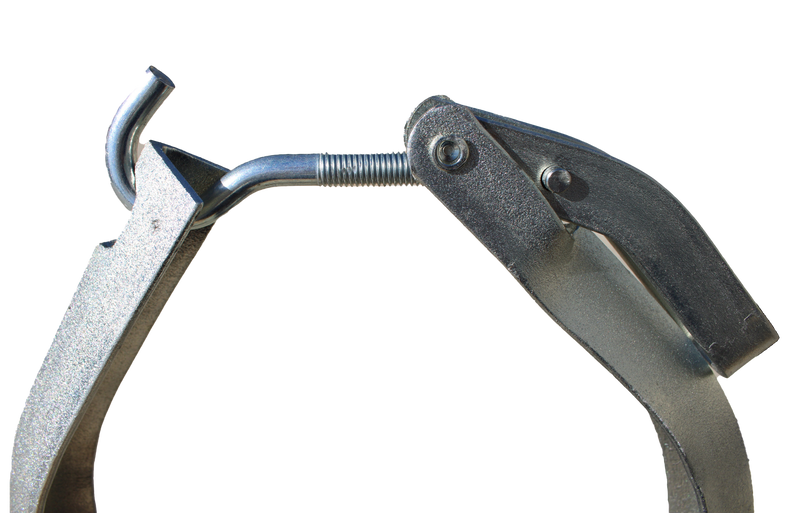 Load image into Gallery viewer, Vac-Truck Flat Flange Quick Clamp with J-Hook (QC)
