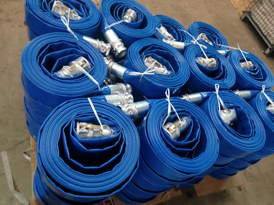 Layflat Discharge Assemblies
