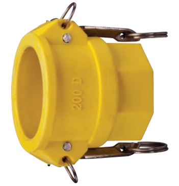 Load image into Gallery viewer, Nylon Part D Female Coupler Female NPT
