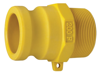 Nylon Part F Male Coupler Male NPT