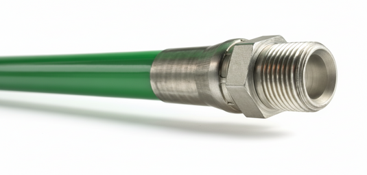 Green  Piranha Lateral Jetter Hose assembly, 4,000 PSI LL6 high pressure mini jetter best price