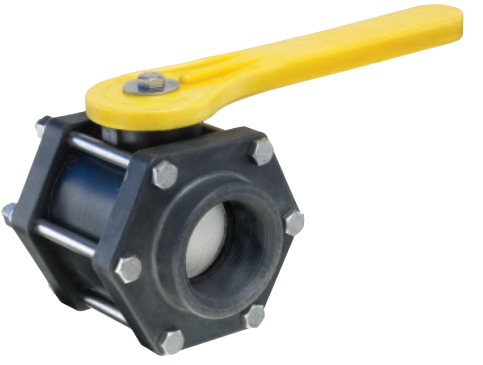 Load image into Gallery viewer, banjo poly ball valve 6 bolt
