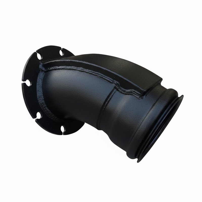 Load image into Gallery viewer, Port Elbow Reinforced, ANSI Flange
