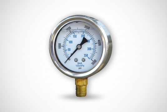 Pressure Gauge, Lower Mount (LM)