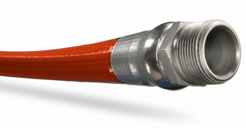 Load image into Gallery viewer, Piranha Sewer Pipe Cleaning Jetting Trap Hose,  Red Piranha, 5000 PSI best price 
