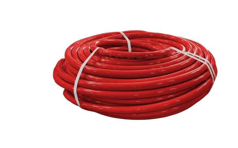 Load image into Gallery viewer, 3/8" Piranha Sewer Pipe Cleaning Jetting Trap Hose,  Red Piranha, 5000 PSI best price 
