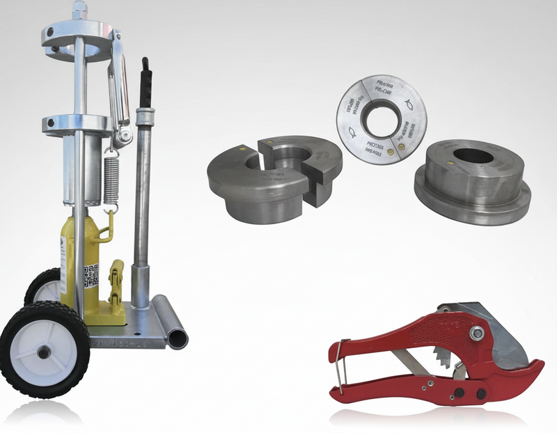 Load image into Gallery viewer, piranha hose swage tools sewer cleaning jetting accessories equipment
