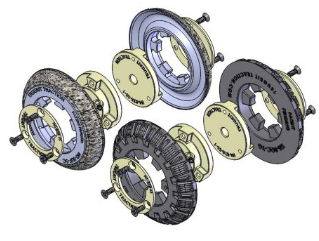 Combo Starter Wheel Kit For 8 Inch Pipe